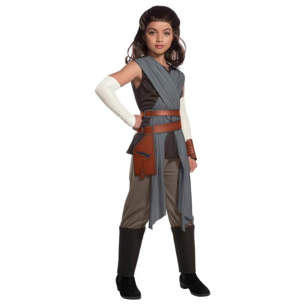 BRAND NEW girl youth star wars rey halloween costume size S 4-6 (for 3-4years)